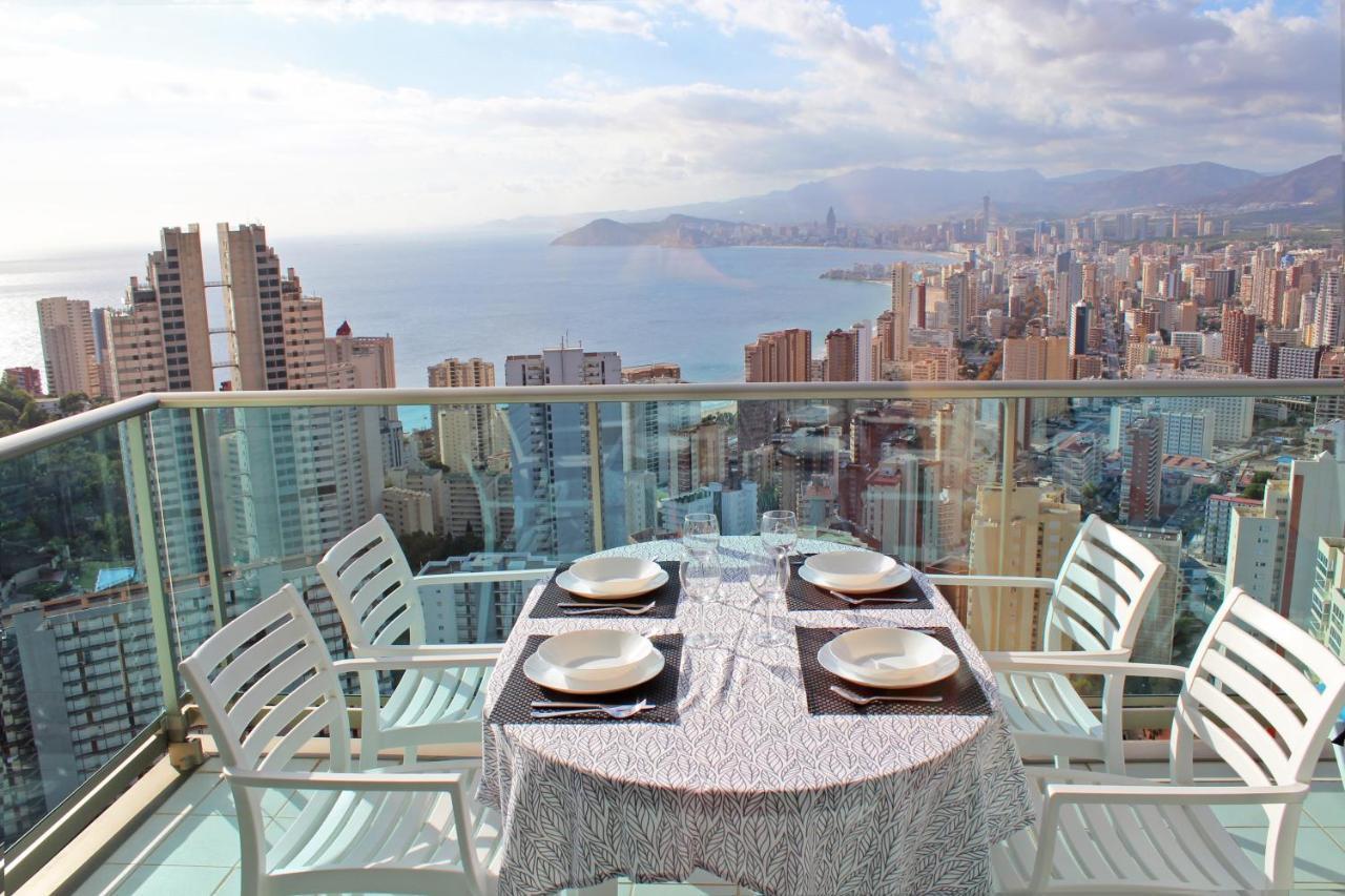 Skyline 26 Stunning Sea Views From A 2-Bedroom Apartment On The 26Th Floor Benidorm Exteriér fotografie