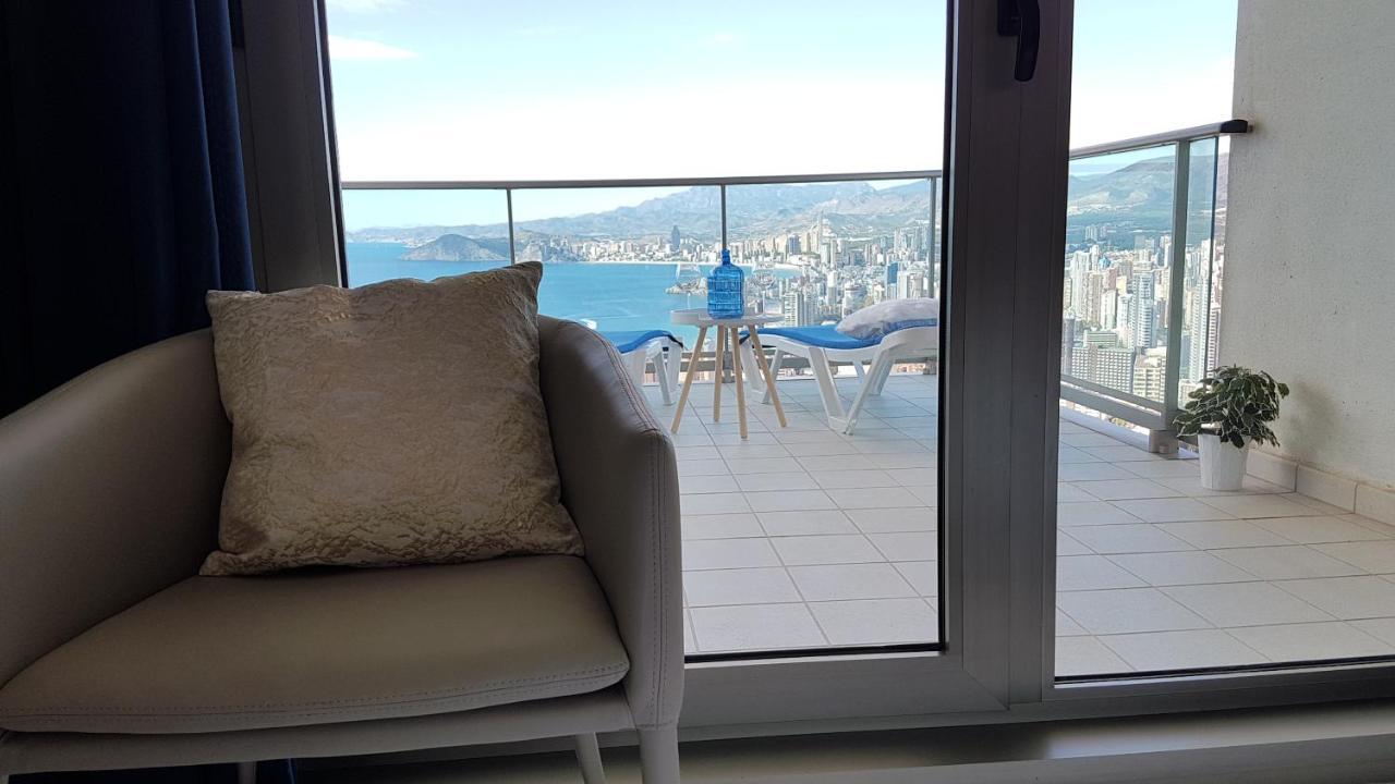 Skyline 26 Stunning Sea Views From A 2-Bedroom Apartment On The 26Th Floor Benidorm Exteriér fotografie