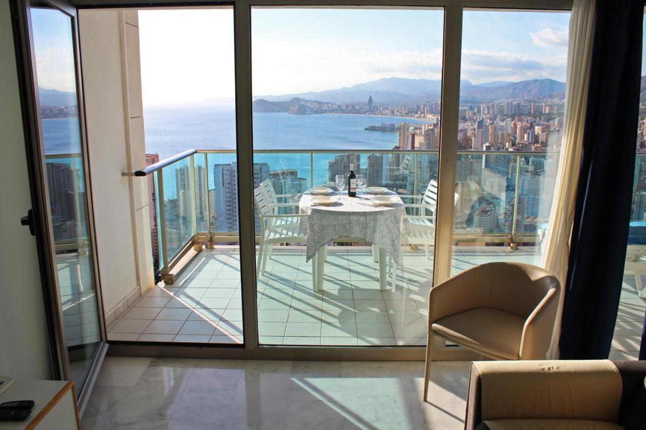 Skyline 26 Stunning Sea Views From A 2-Bedroom Apartment On The 26Th Floor Benidorm Exteriér fotografie