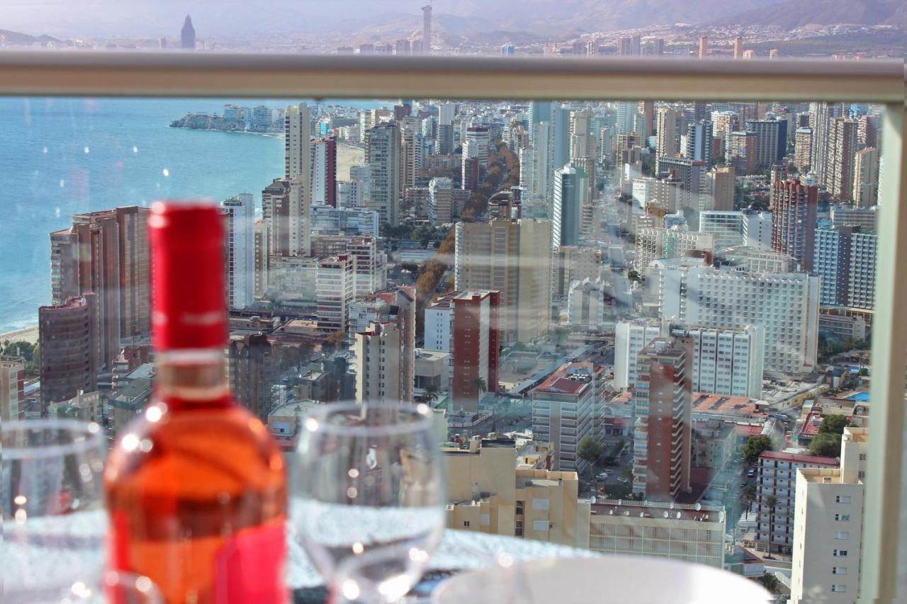 Skyline 26 Stunning Sea Views From A 2-Bedroom Apartment On The 26Th Floor Benidorm Exteriér fotografie