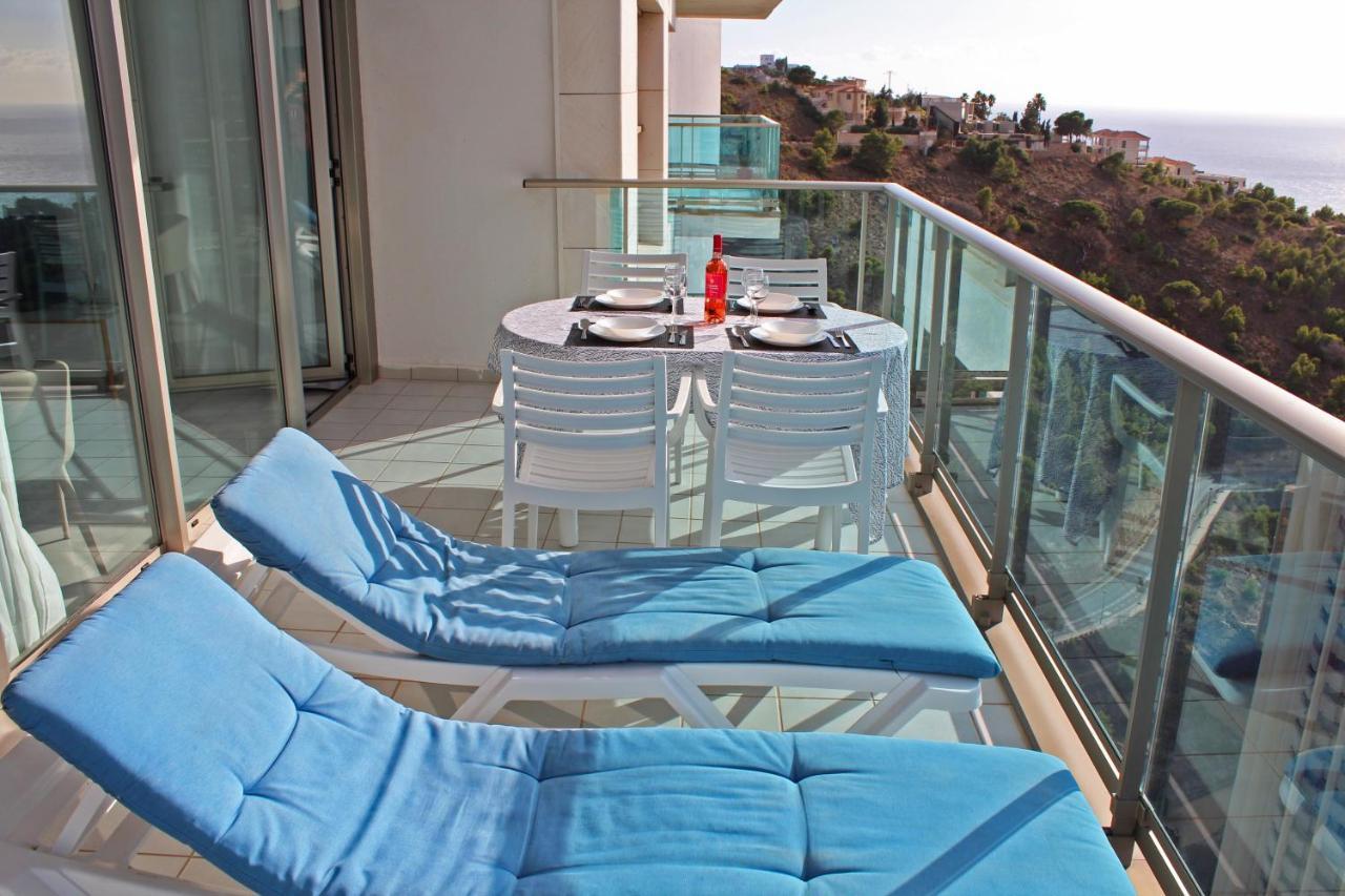 Skyline 26 Stunning Sea Views From A 2-Bedroom Apartment On The 26Th Floor Benidorm Exteriér fotografie